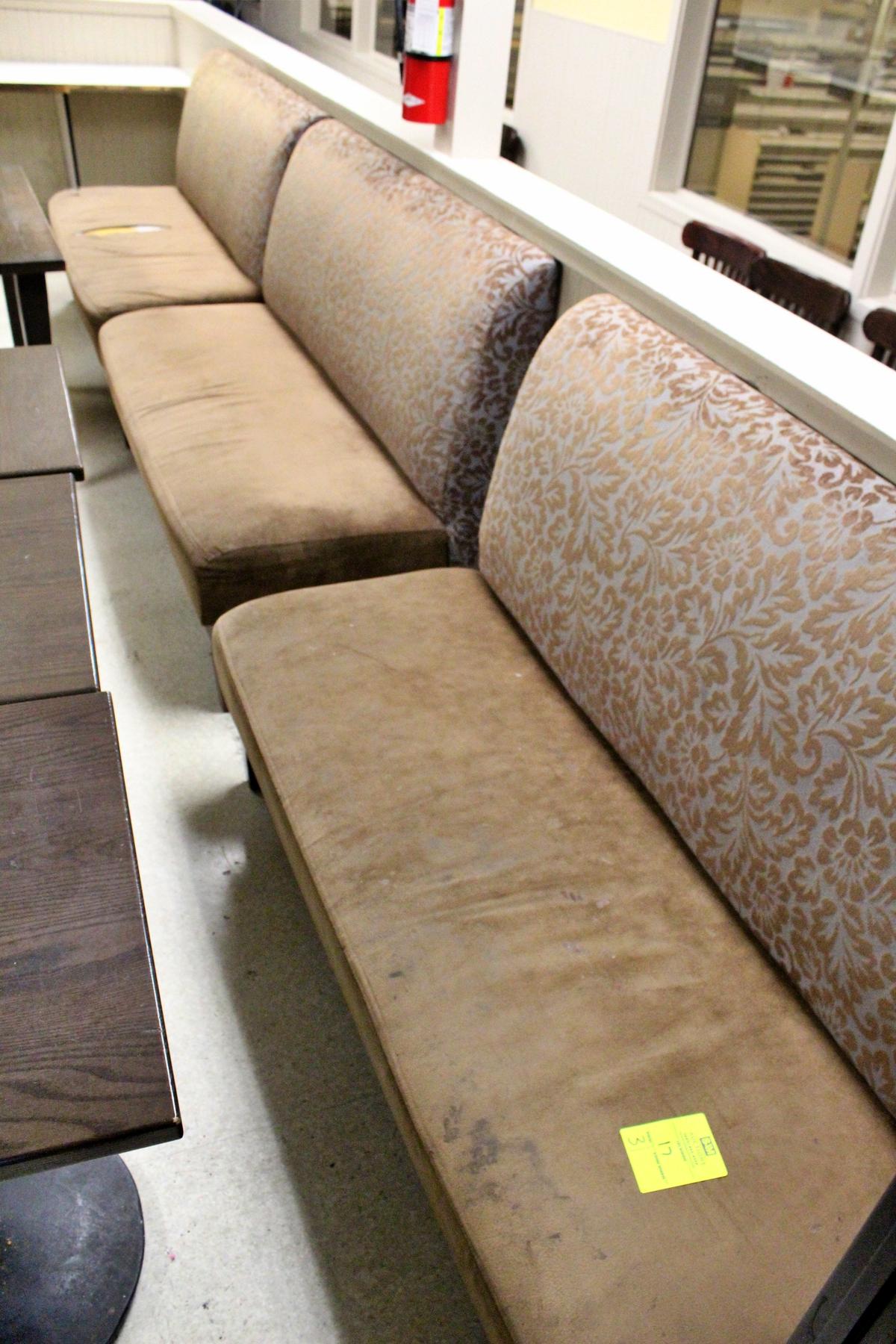 5' Wide Single Cushion Seats