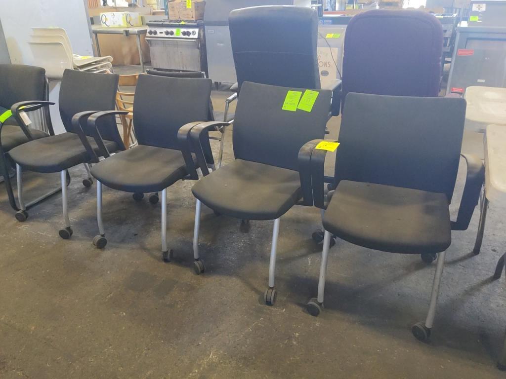 Rolling office chairs