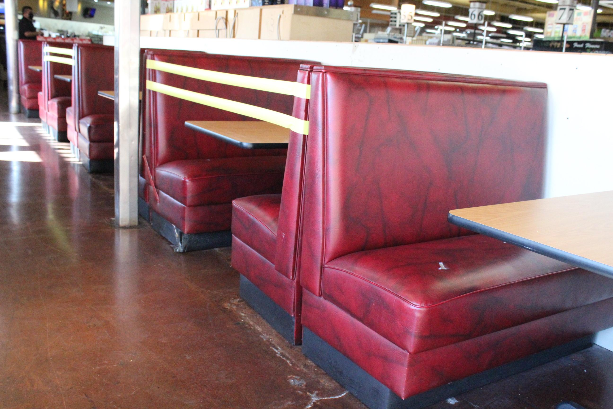 Booth Seats W/ Tables