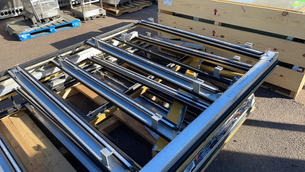 Pallet of low temp door frames