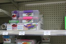 Group Of Assorted Food Storage Containers