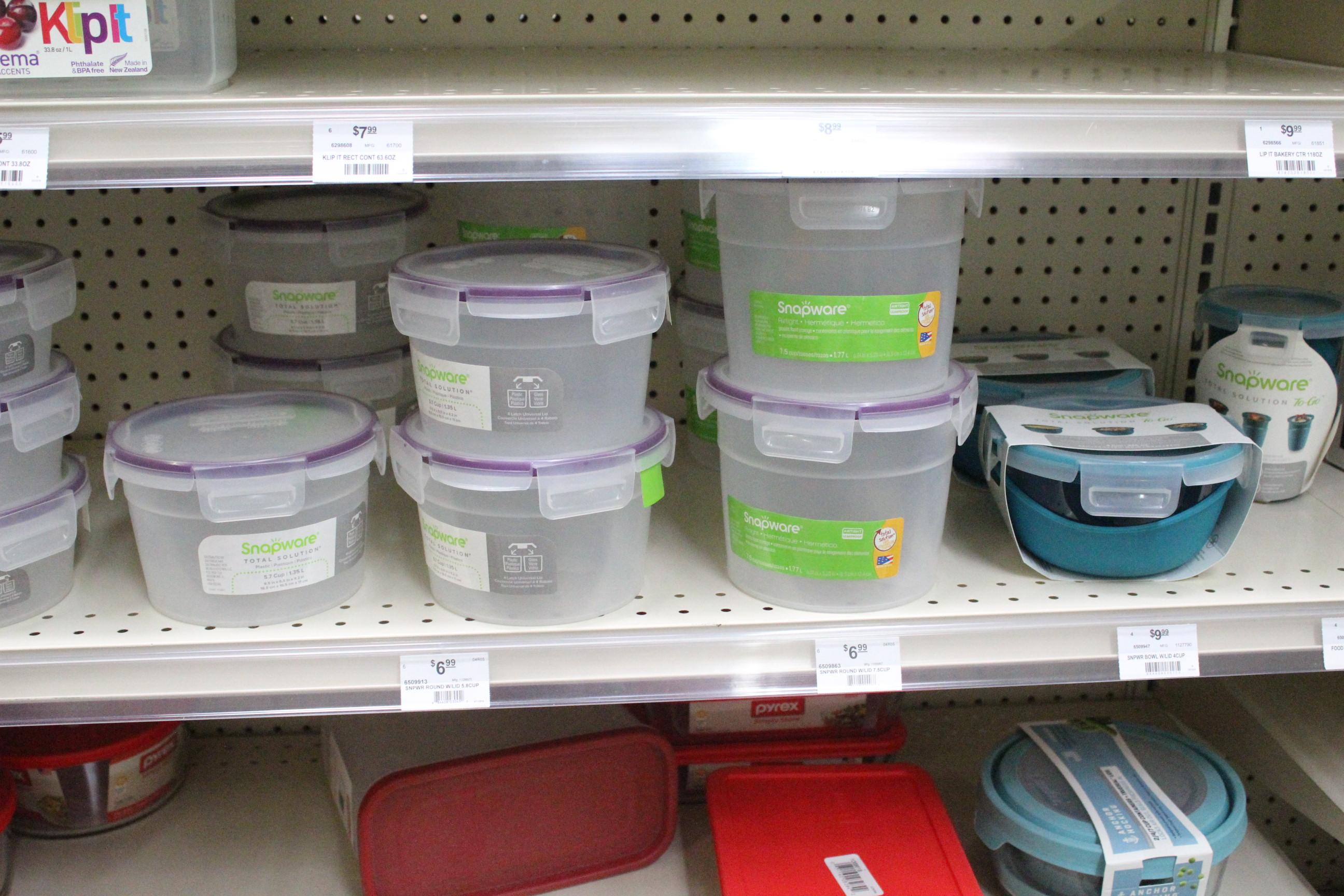 Group Of Assorted Food Storage Containers