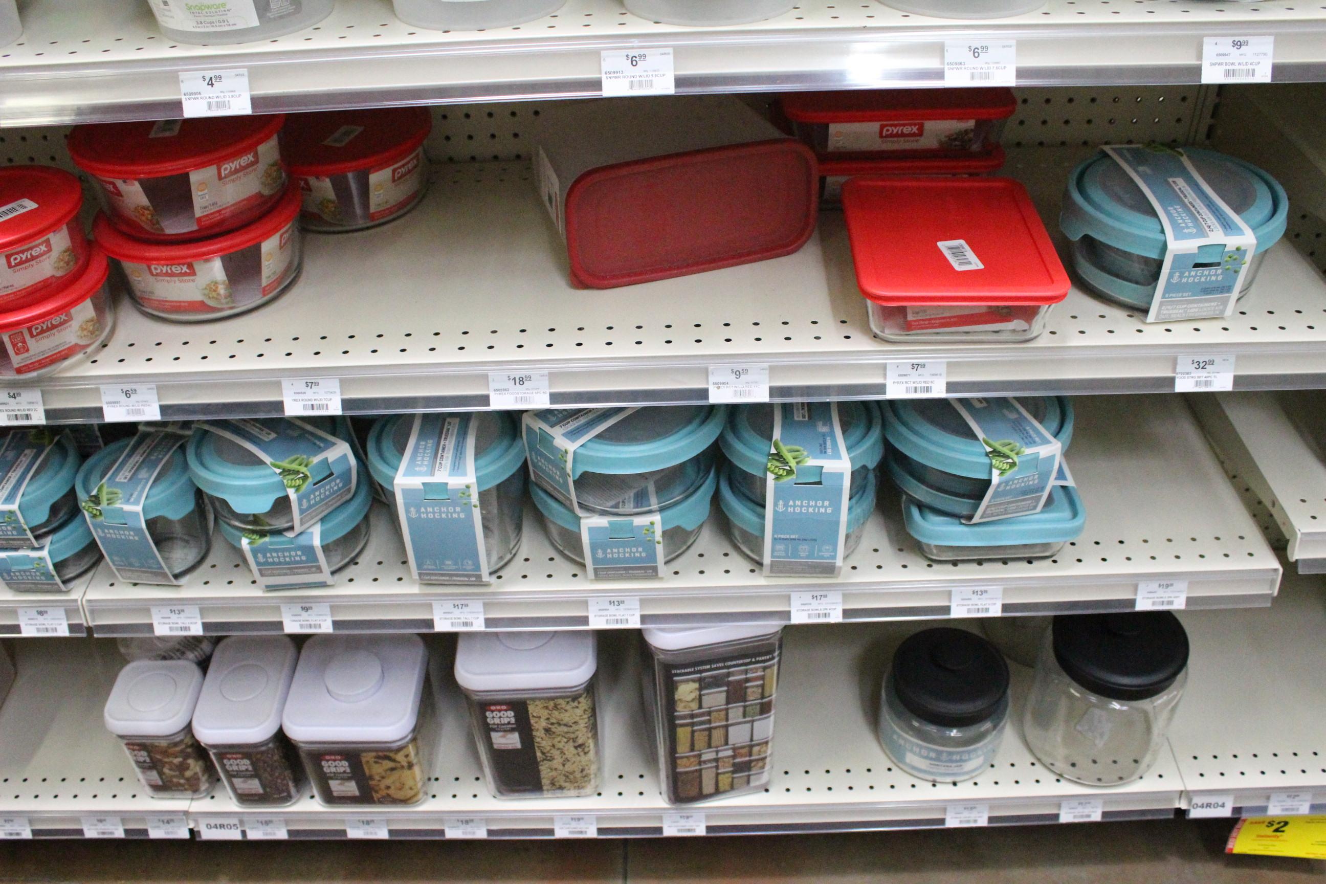 Group Of Assorted Food Storage Containers
