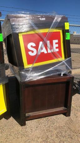 Wooden Orchard Bins