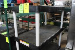 Opti-Cart 4 Tier Plastic Cart