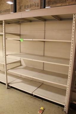 18' Of Madix Wall Shelving