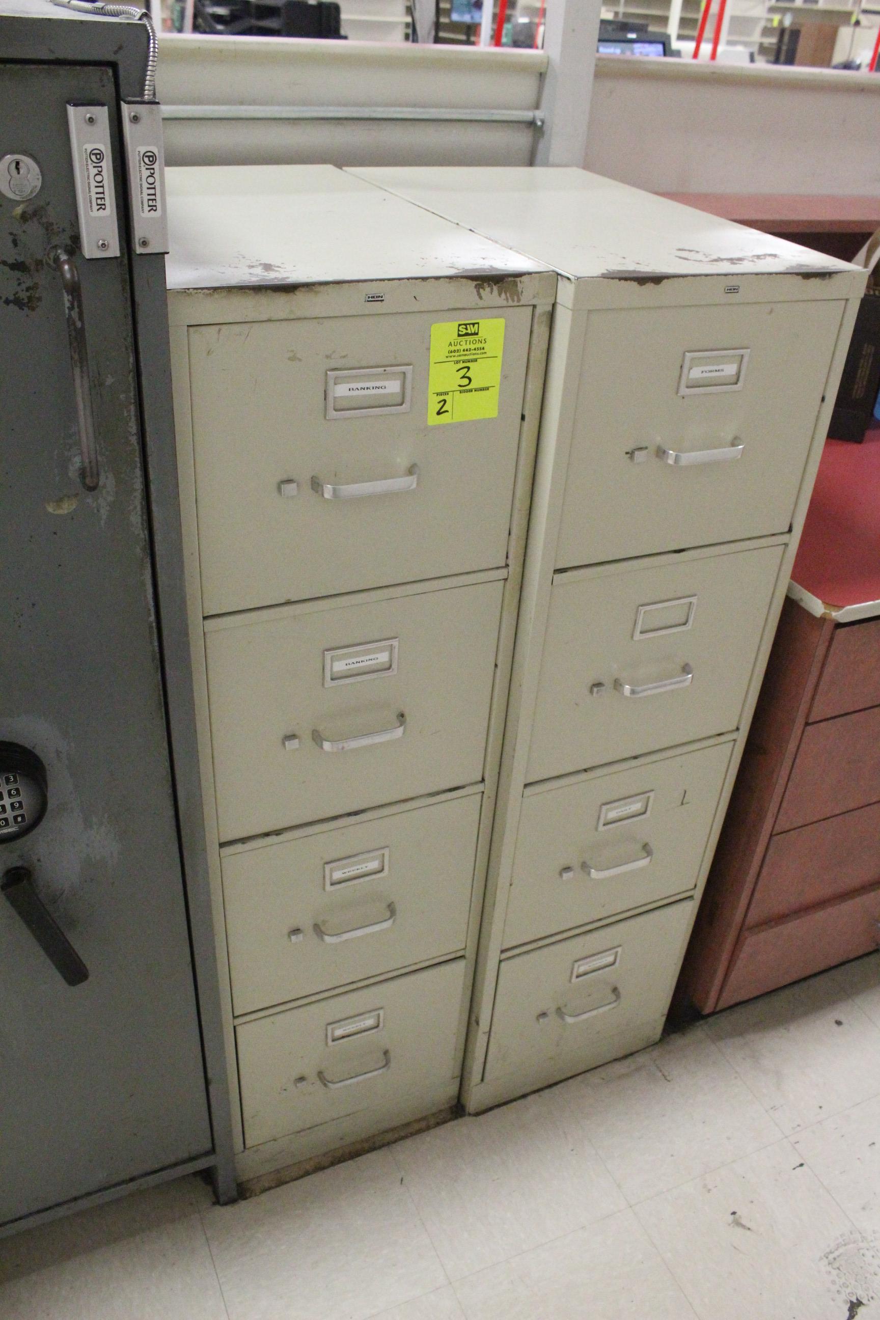 Four Drawer File Cabinets