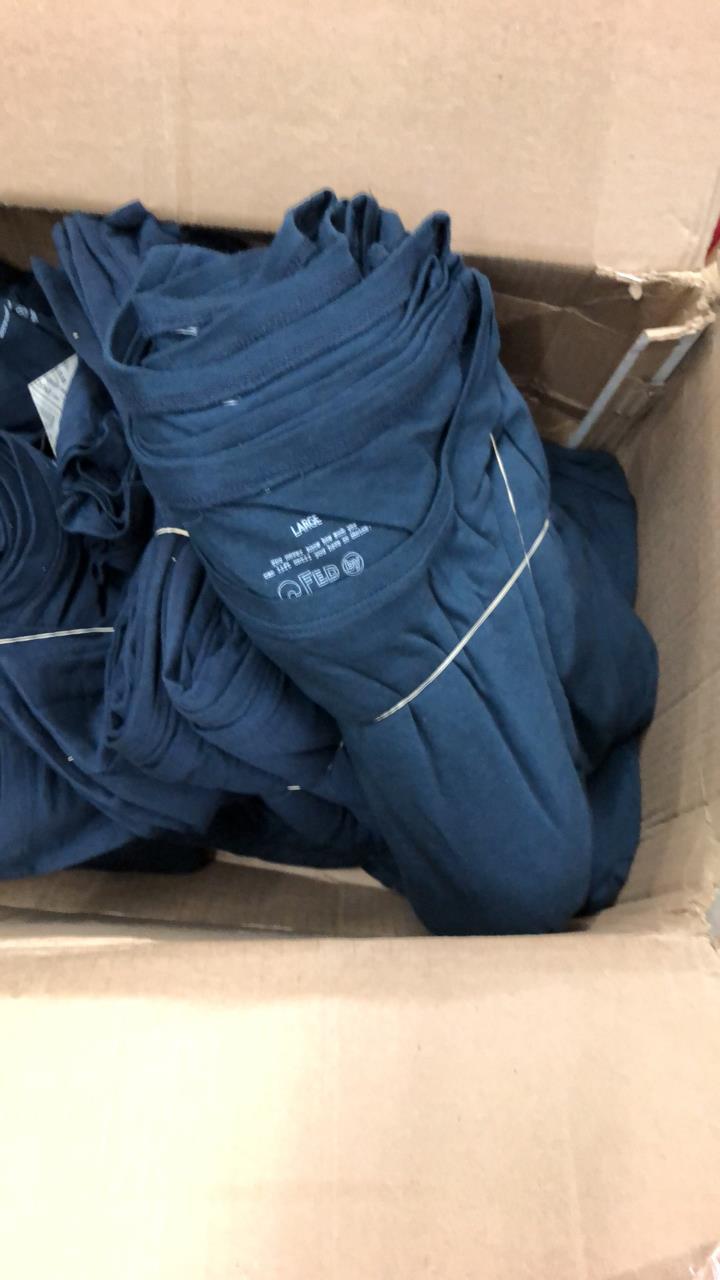 Box Of Fed By Threads Navy T-Shirts