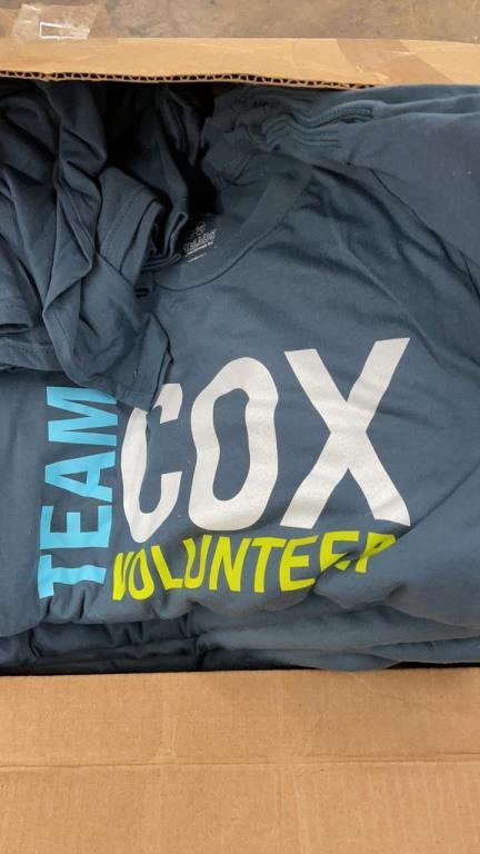 Assorted Cox Volunteers T Shirts