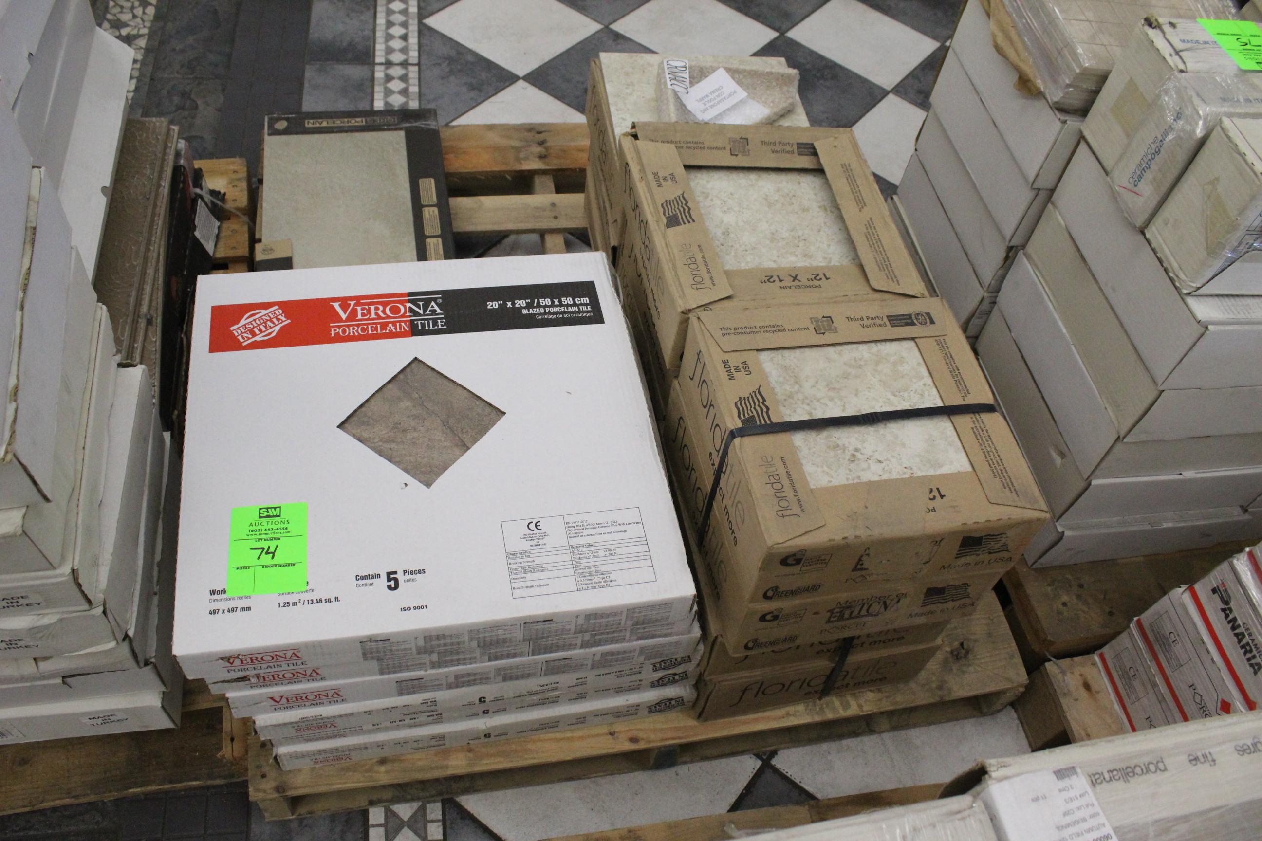 Pallet Of Assorted Tile