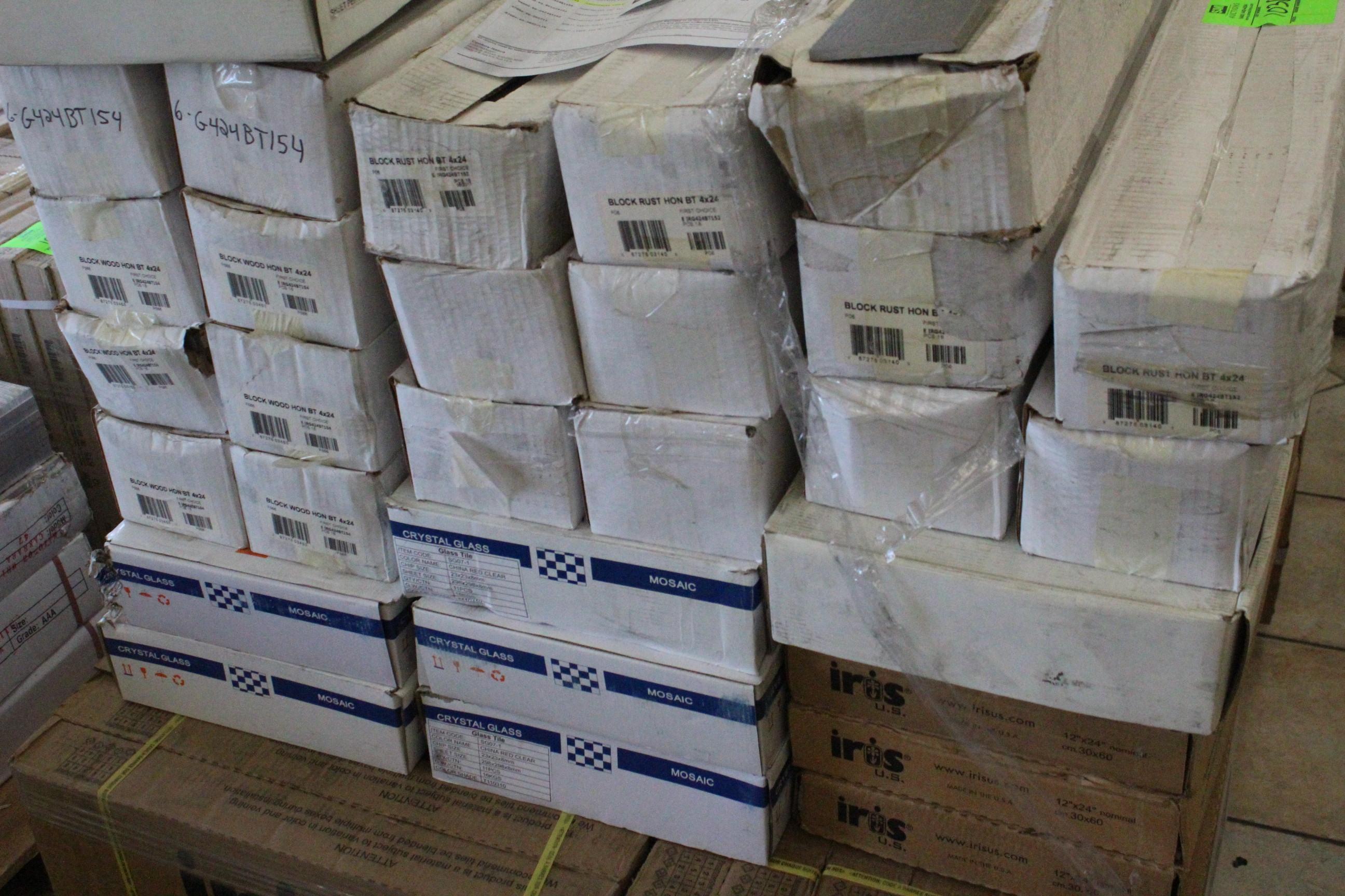 Pallet Of Assorted Tile