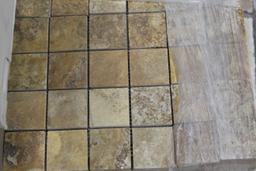 Pallet Of Bosphorous Orange 12" x 12" Tile (59 SF)