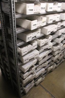 9 Sections Of Heavy Duty Metal Racking