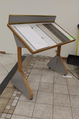 Drafting Table On Casters