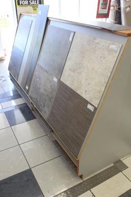 Double-Sided Flooring Merchandisers