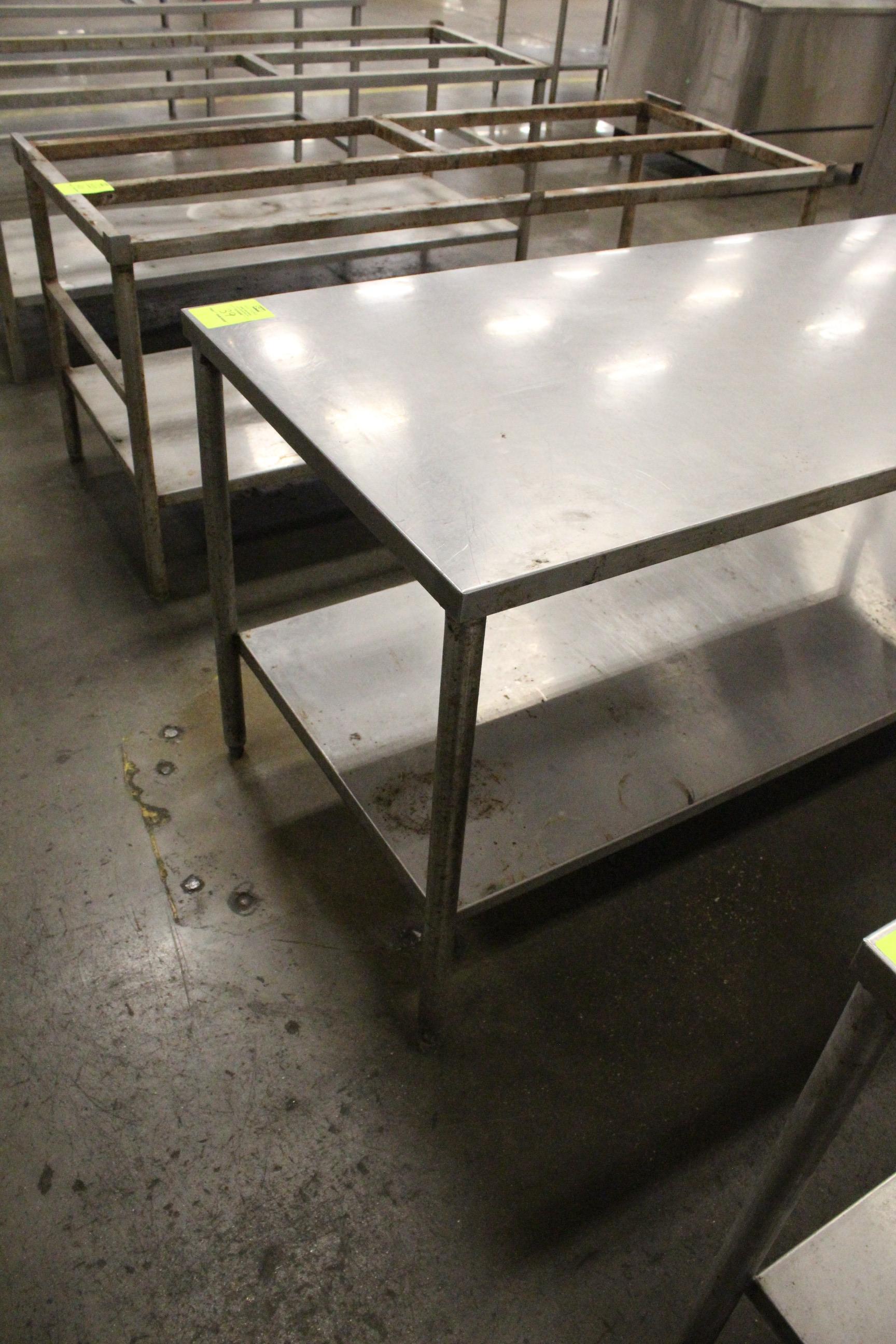 6' Stainless Steel Table