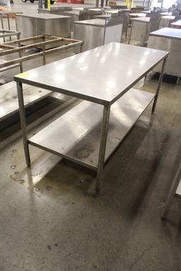 6' Stainless Steel Table