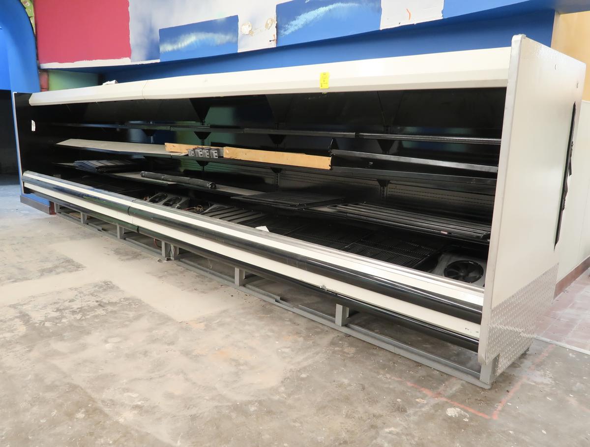 Hussmann multideck refrigerated cases, 24' run (12+12)