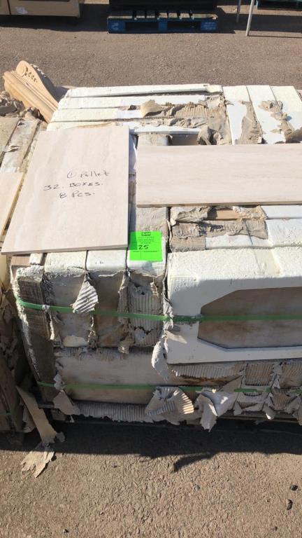 Pallet Of Ceramic Tile