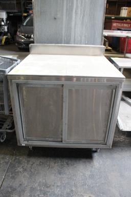 2013 Hill Phoenix 3' Remote Worktop Cooler