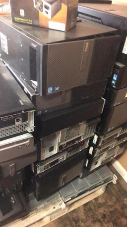 Pallet Of PC Computers And More