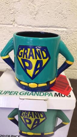 20 Ounce Super Grandpa Mugs