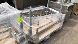 Pallets Of Assorted Sized Tables