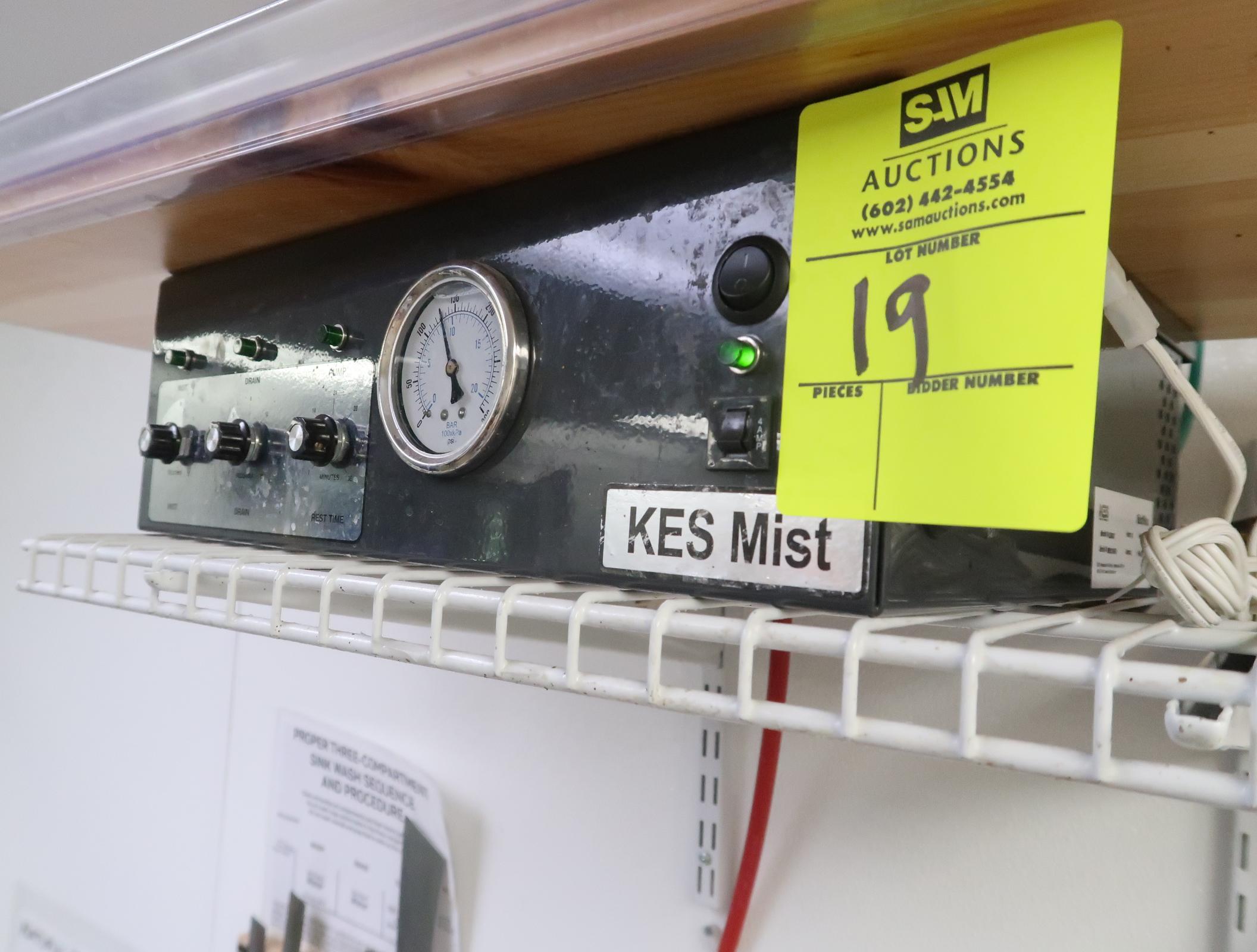 KES Mist produce misting system