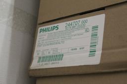 Boxes Of Phillips Fluorescent Bulbs