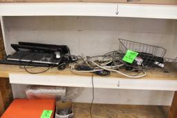 Keyboards, File Organizer, Hole Punch, Surge Protectors