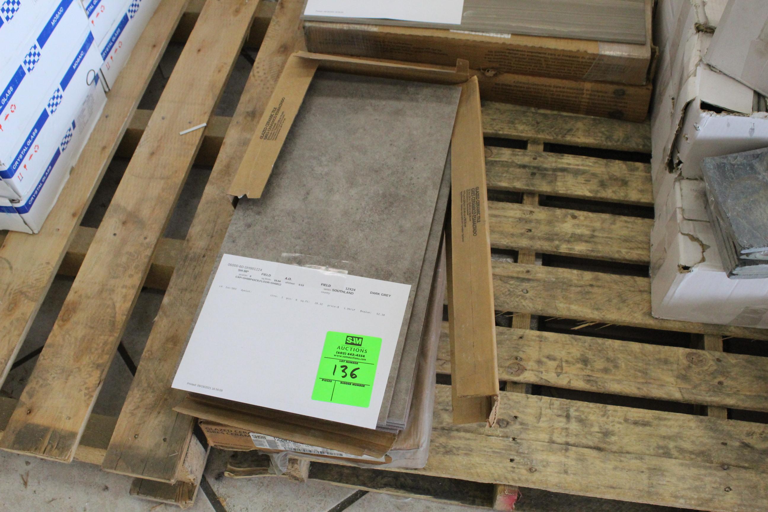 Pallet Of Assorted Ceramic Tile