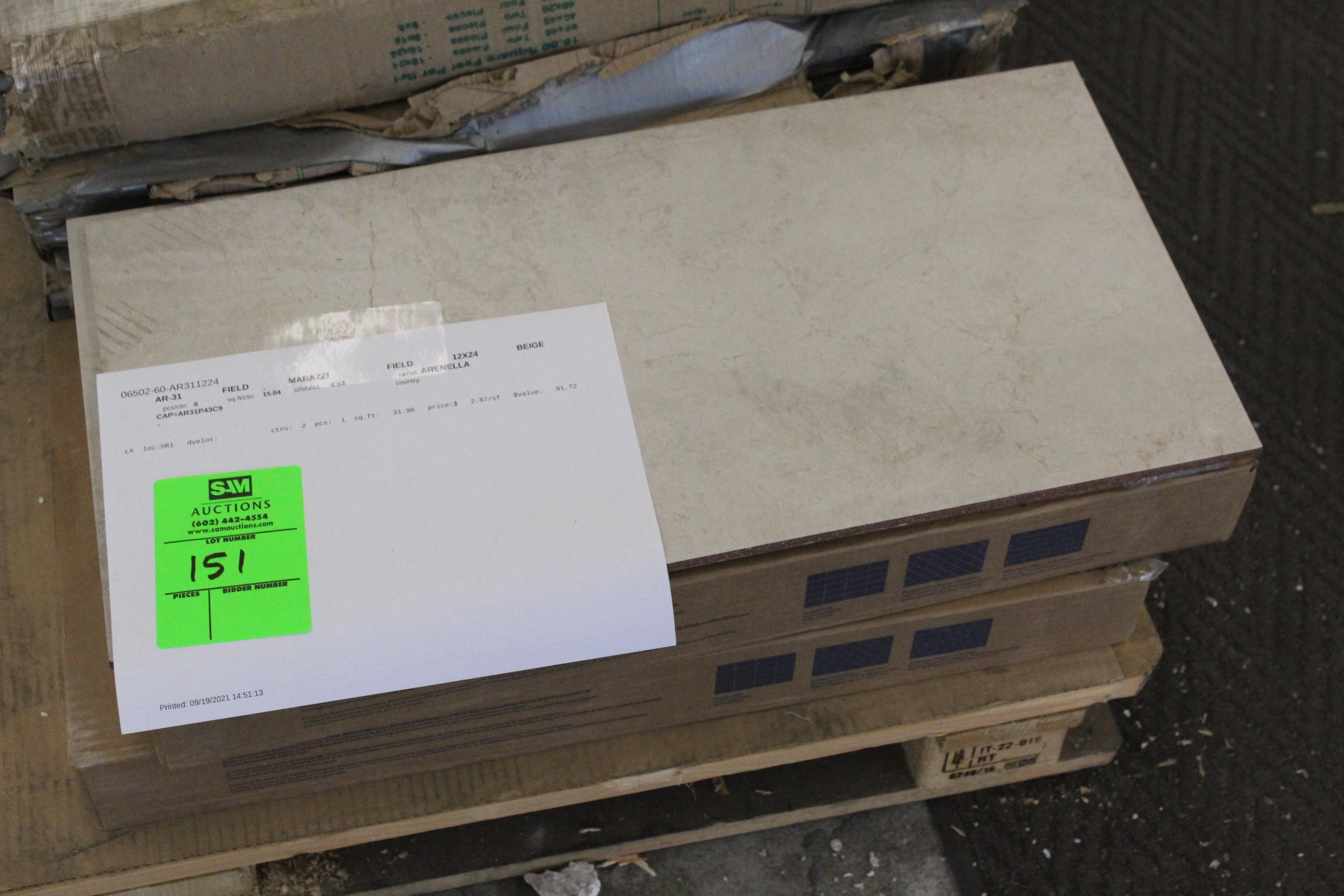 Pallet Of Assorted Ceramic Tile