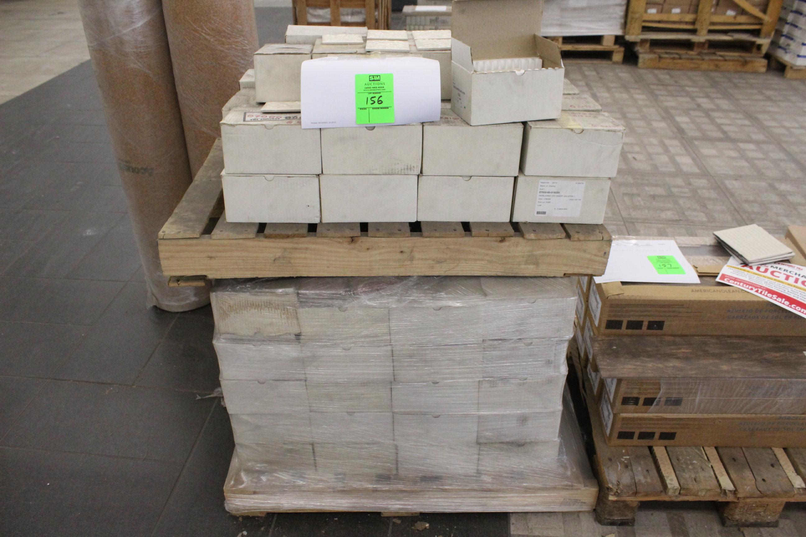 Pallet Of Vitra Harmony 4" x 4" Cream Tile