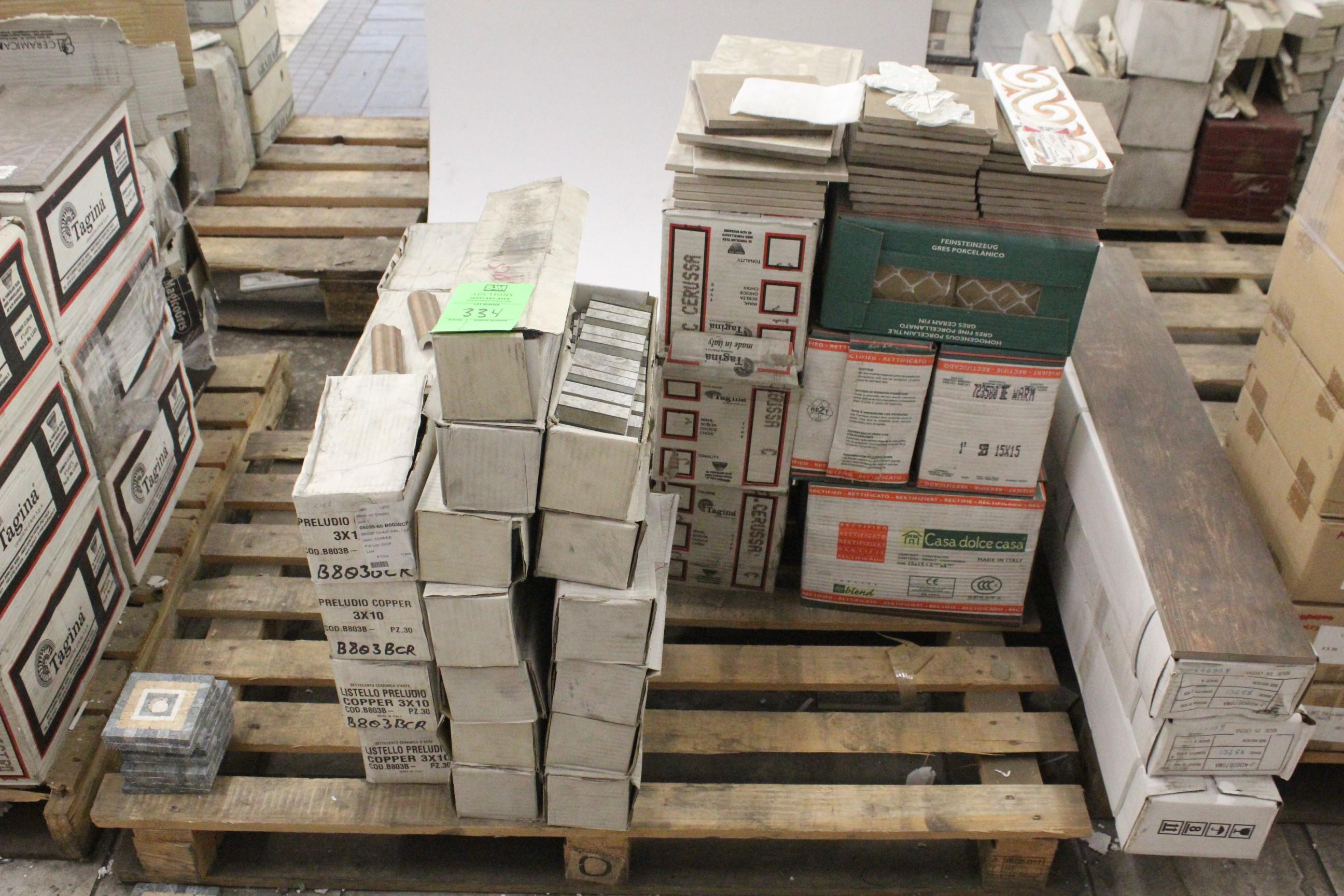 Pallet Of Assorted Ceramic Tile