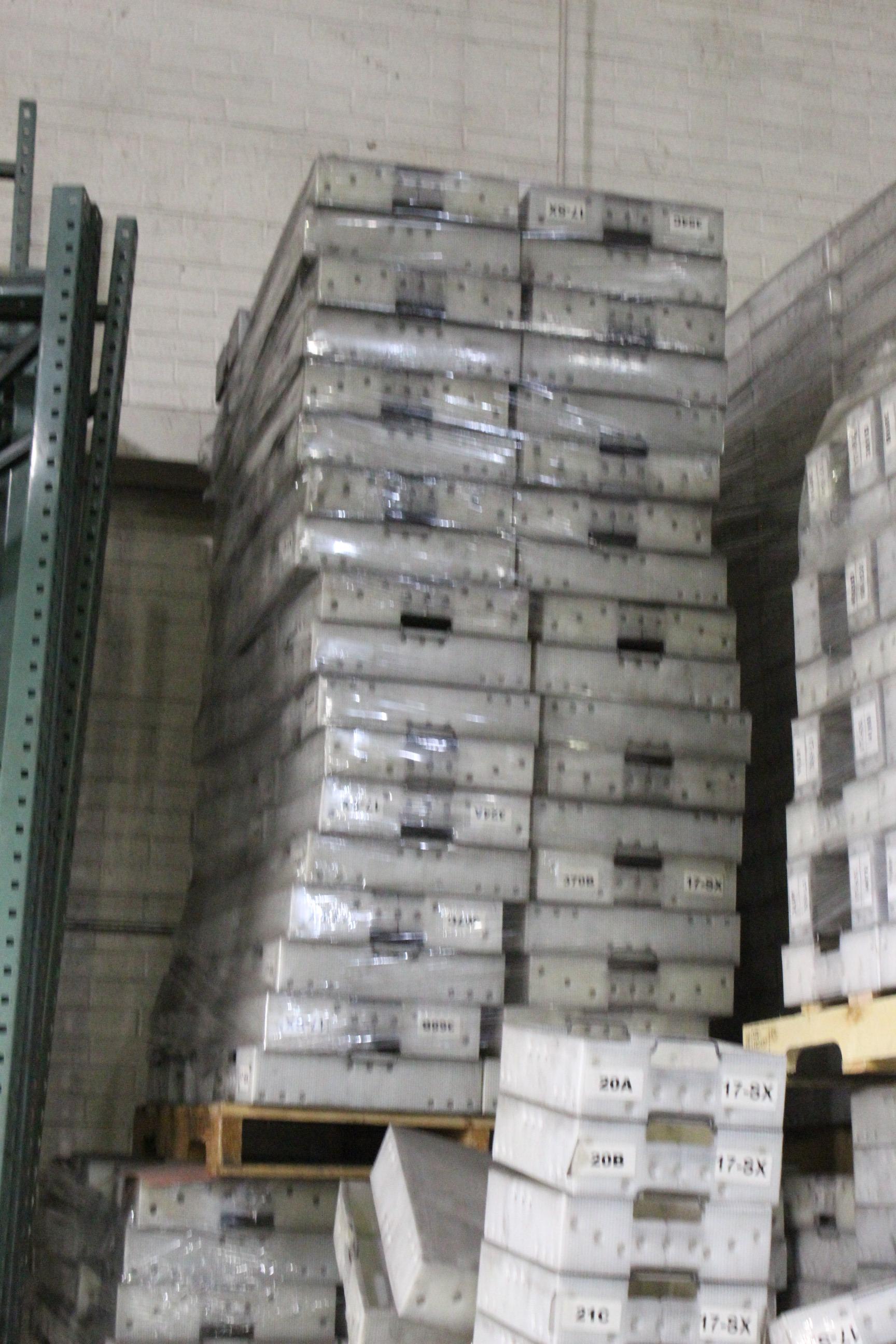 Pallets Of Poly Hardware Bins