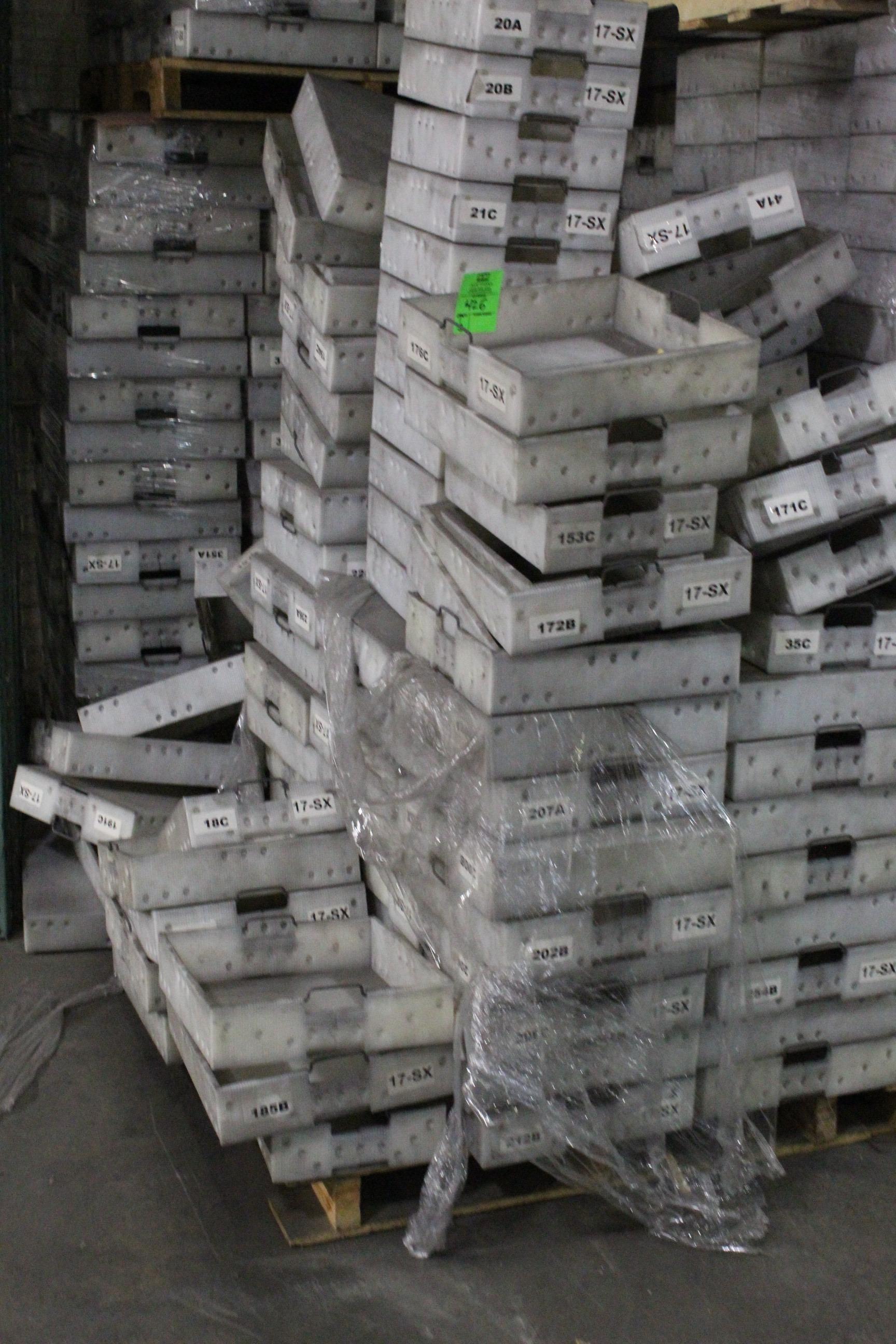 Pallets Of Poly Hardware Bins