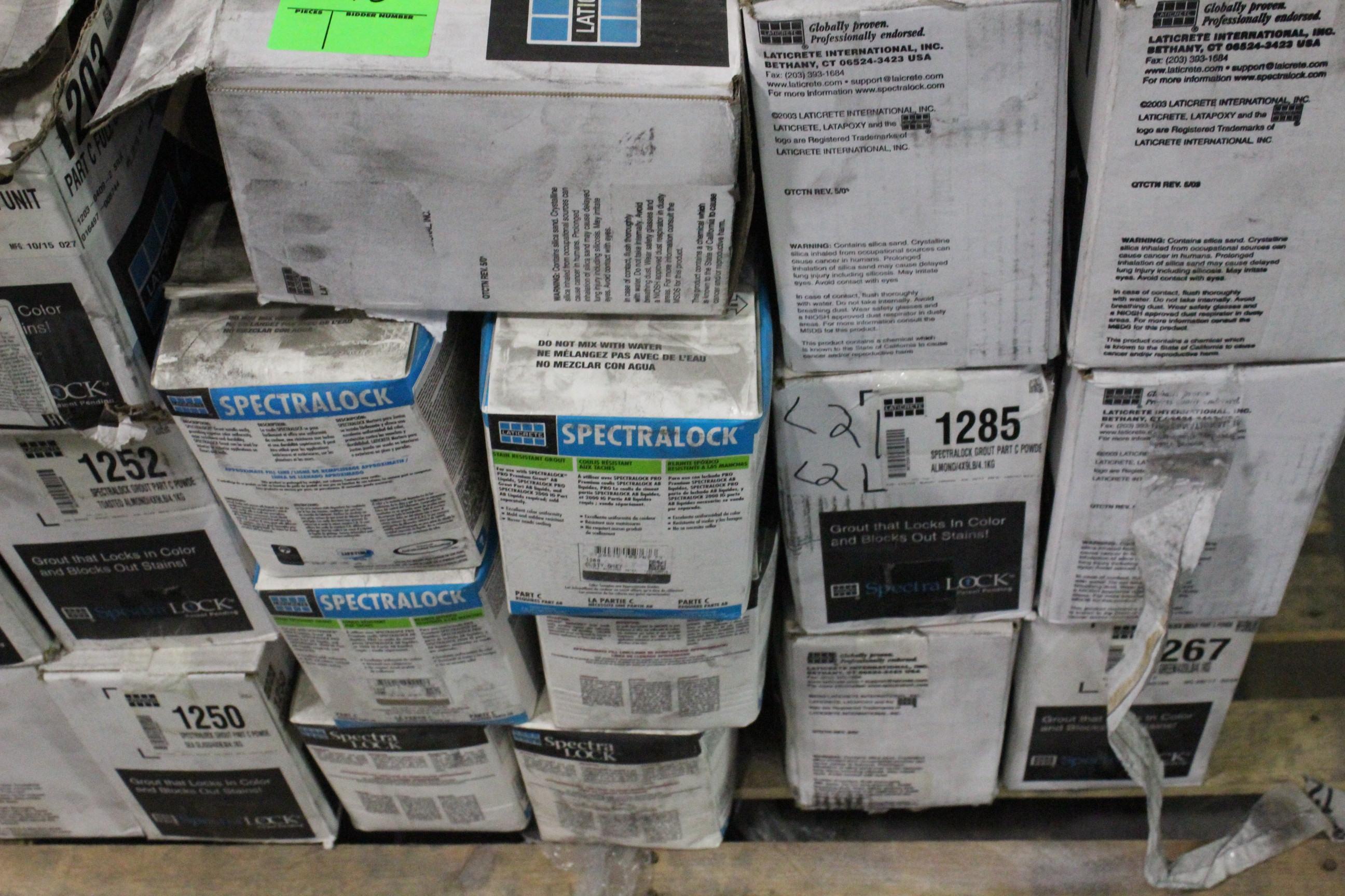 Pallet Of Laticrete SpectraLock