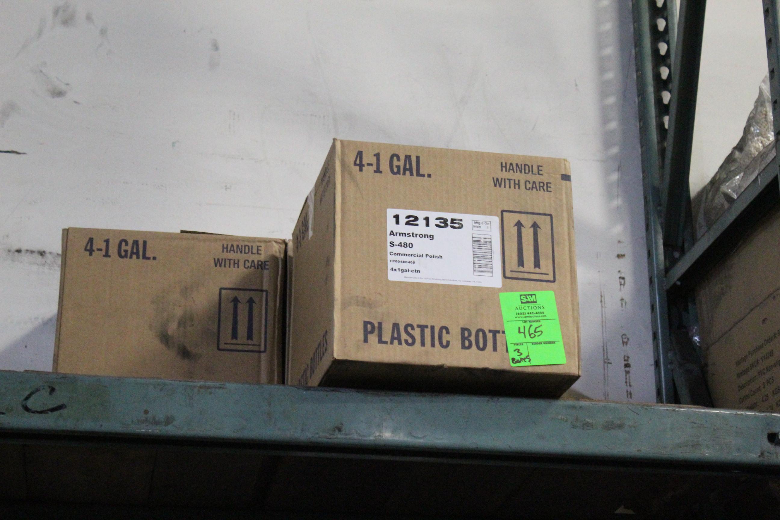 Boxes Of Armstrong Commercial Polish