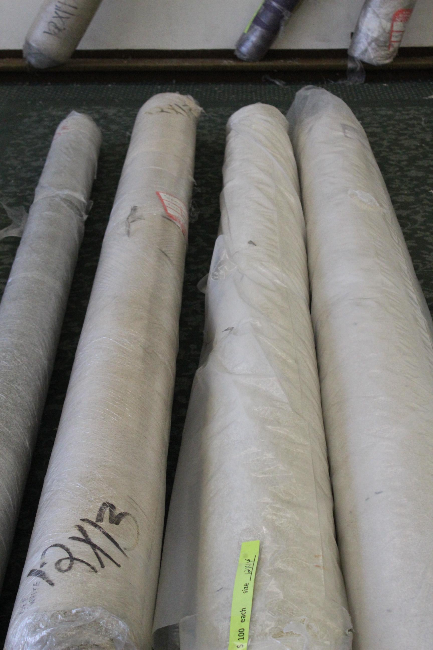 Assorted 12' Carpet Rolls