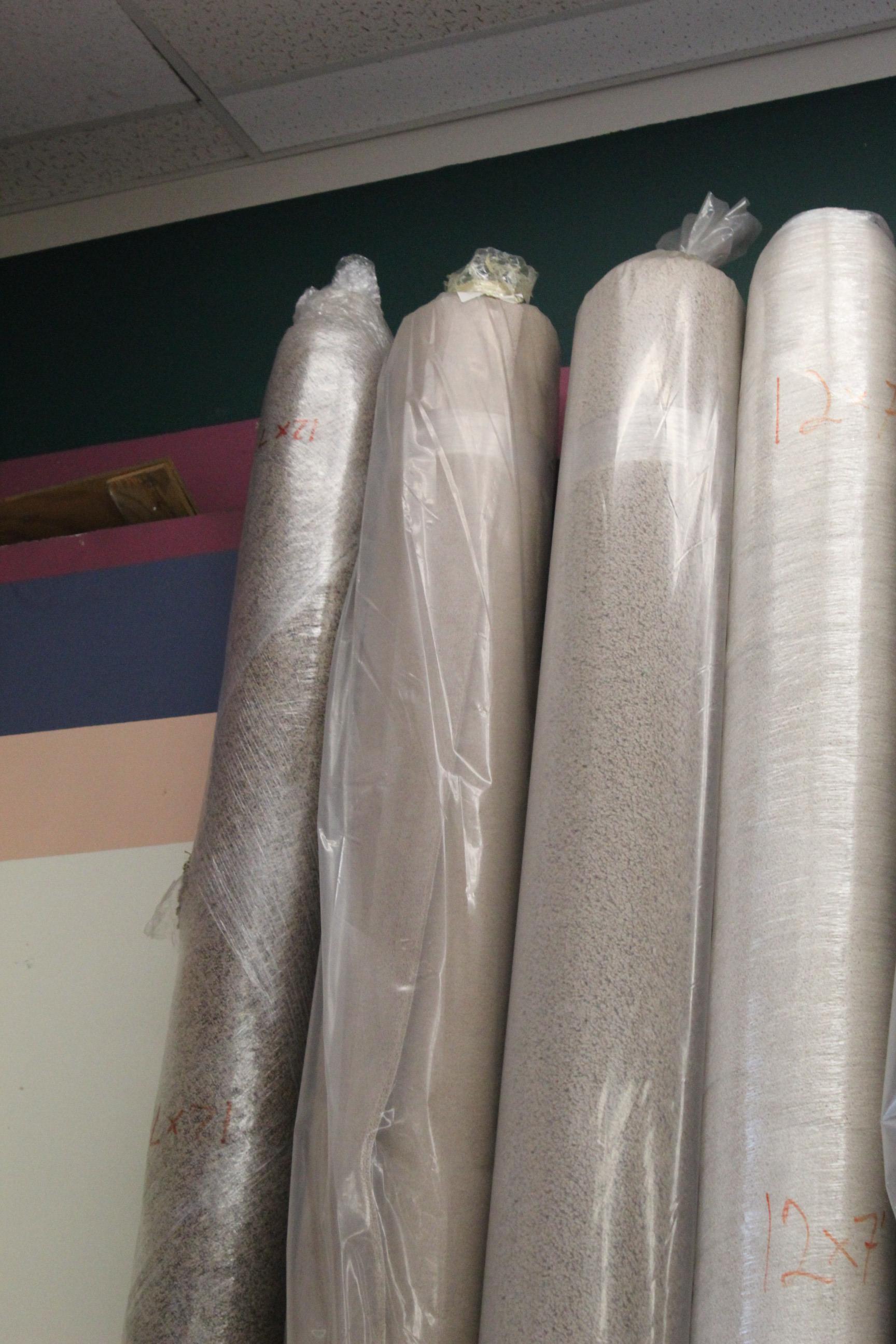 Assorted 12' Carpet Rolls