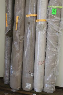 Assorted 12' Carpet Rolls