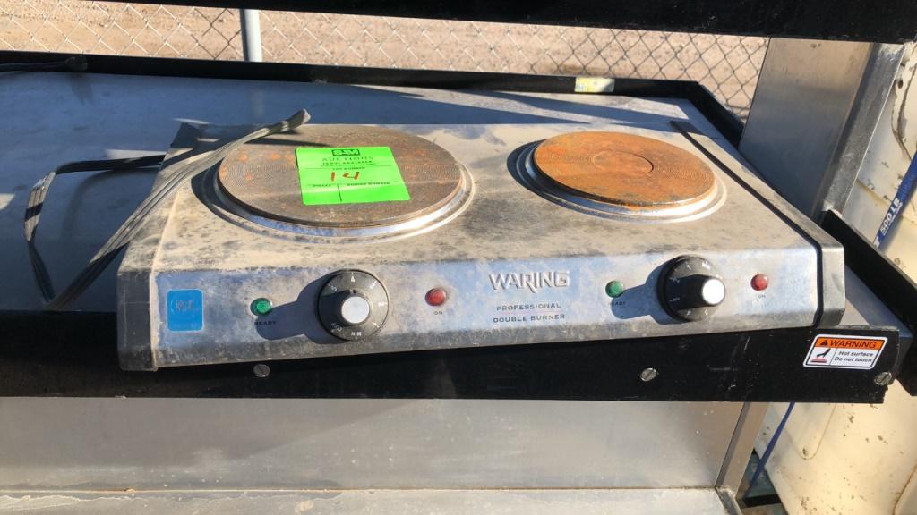 Waring Electric Two Burner