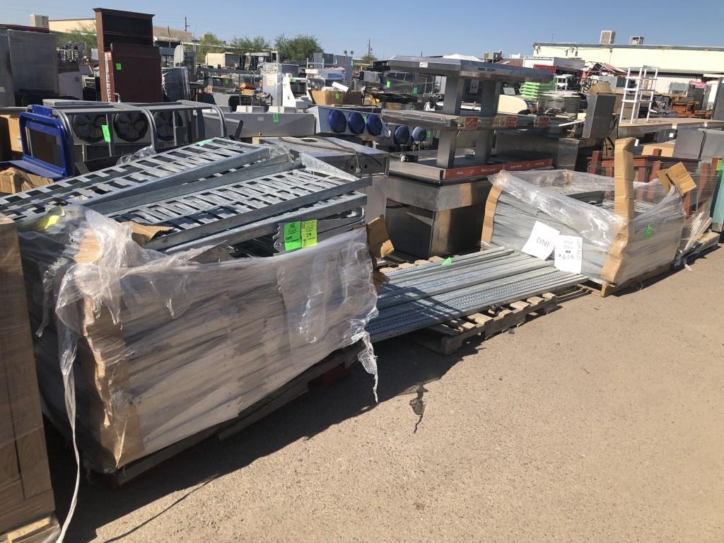 Pallets Of Heavy Duty Metal Shelving