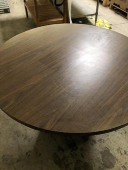 Round Wooden Table