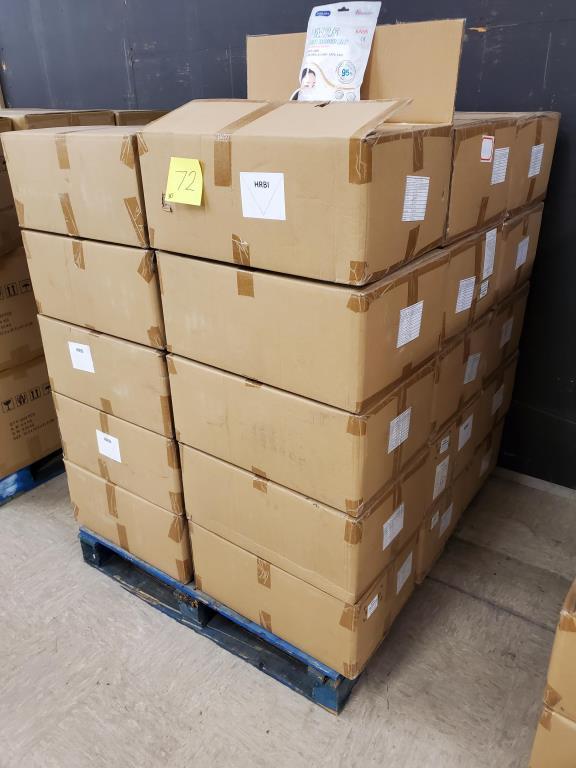 Pallet of PM 2.5 Folding protective mask