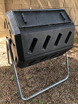 Outdoor Dual Chamber Tumbling Composter