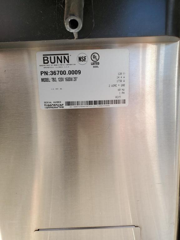 Bunn TB3 Tea Brewer