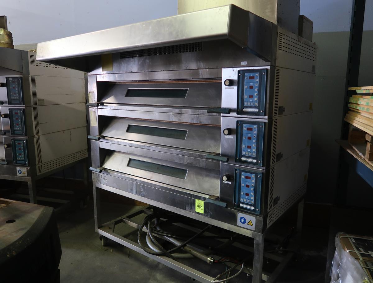 Polin pizza/bread oven, w/ steam