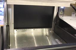 Federal Self Contained Open Front Service Case