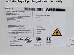 AHT Natural Refrigerant Chest Freezer
